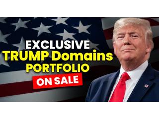 22 Trump Campaign Domain Names For Sale. Submit Offer Now