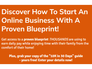 Starting a Home Business without a Blueprint is Handicapping Yourself!