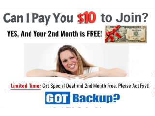 Get PAID to Join and 2nd Month FREE! Its a No Brainer! What a DEAL!